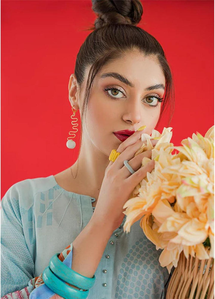 Shurooq Casual Pret  Lawn 2 Piece Dress SHQ23NFT Nile