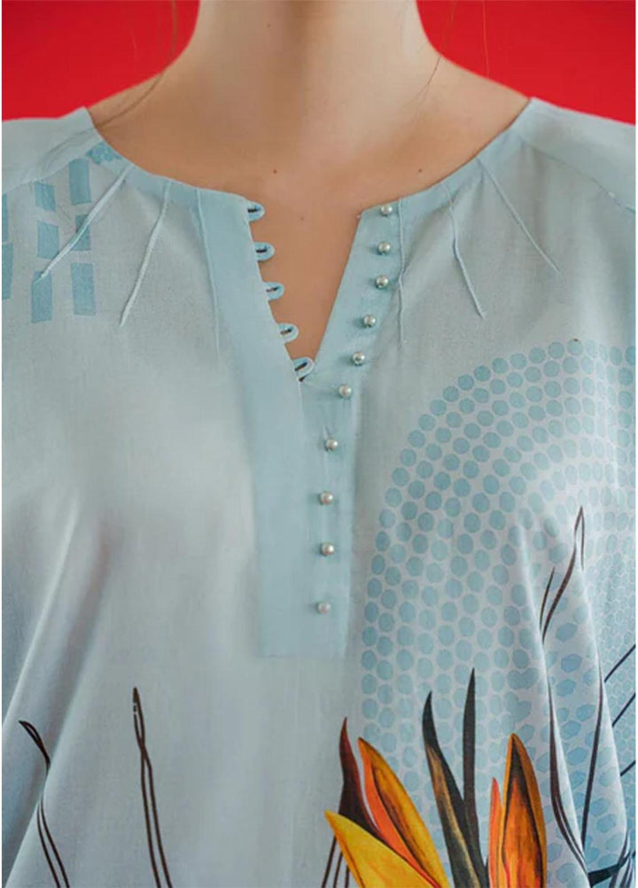 Shurooq Casual Pret  Lawn 2 Piece Dress SHQ23NFT Nile