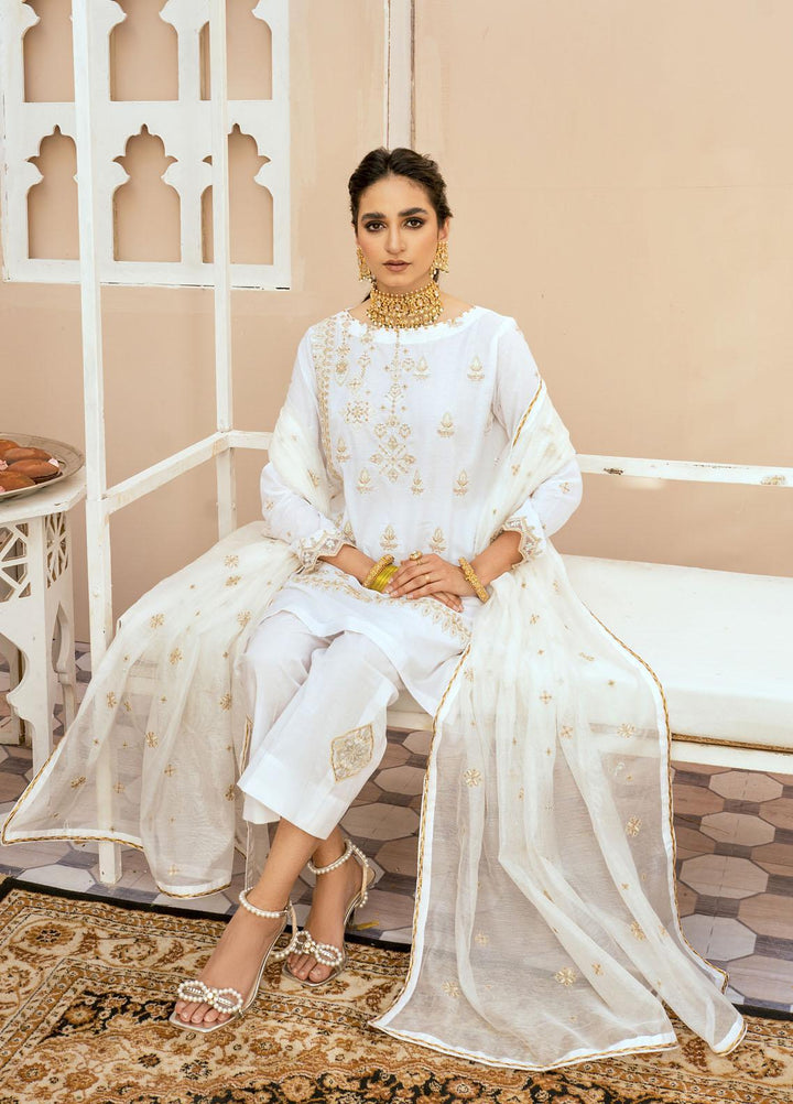 Shurooq Ready to Wear Embroidered Lawn 3 Piece Suit Motiya