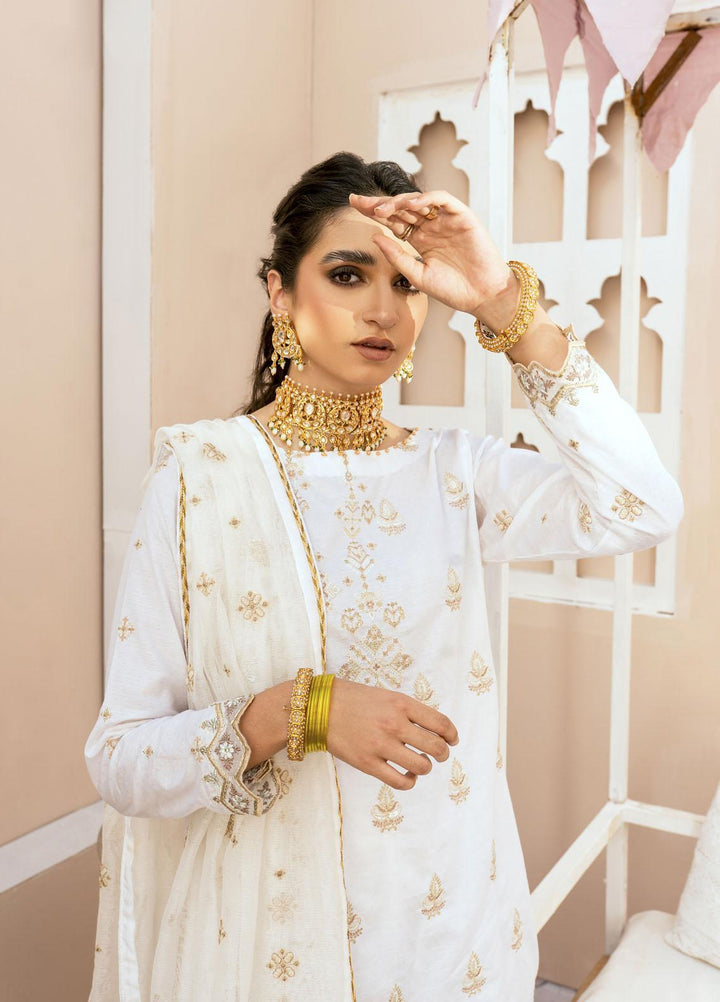 Shurooq Ready to Wear Embroidered Lawn 3 Piece Suit Motiya