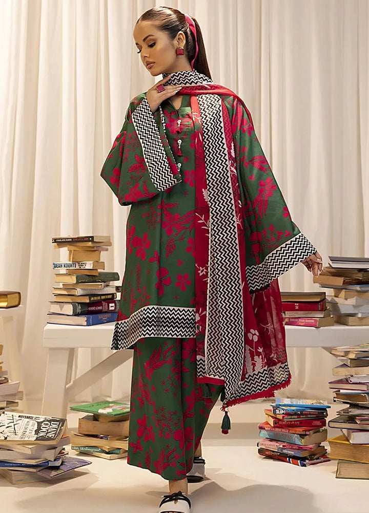 Sibel by Salitex Printed Lawn Suit Unstitched 3 Piece SUN24S SUNW24ASI016UT - Festive Collection