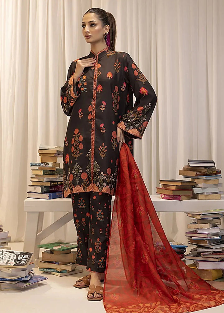 Sibel by Salitex Printed Lawn Suit Unstitched 3 Piece SUN24S SUNW24ASI020UT - Festive Collection