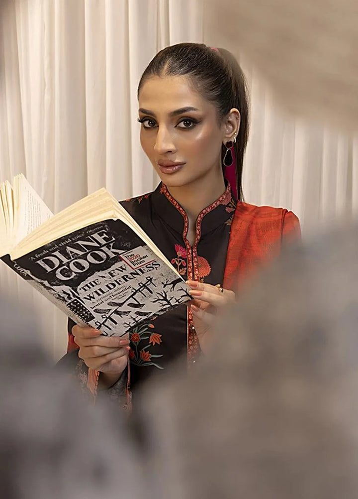 Sibel by Salitex Printed Lawn Suit Unstitched 3 Piece SUN24S SUNW24ASI020UT - Festive Collection