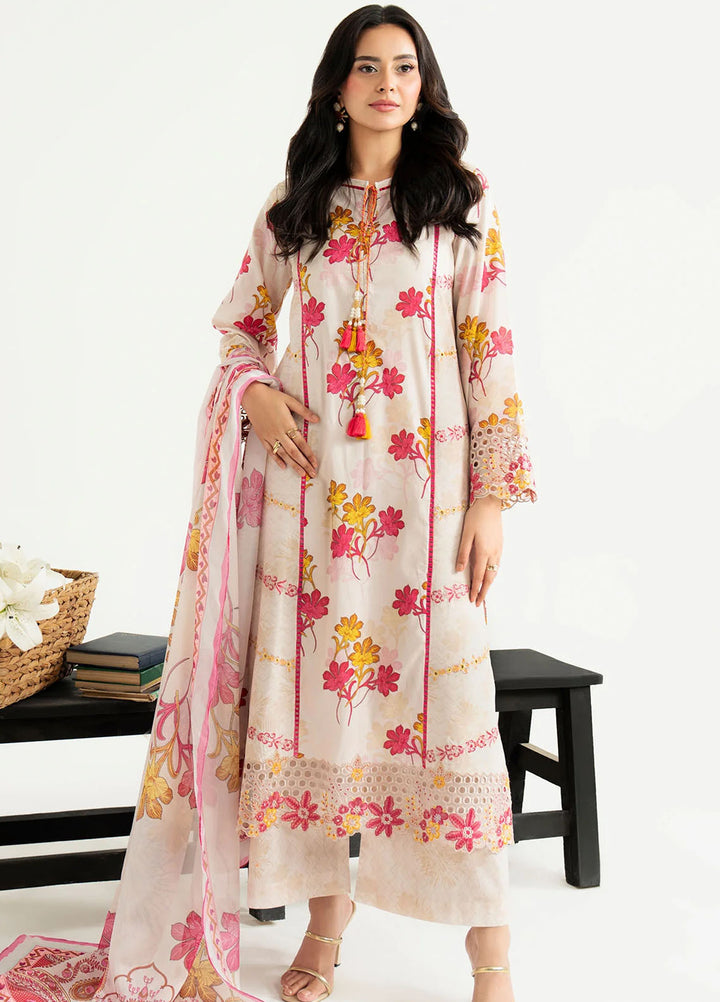 Sifa by Imrozia Pret Embroidered Lawn 3 Piece Suit SP-95 Nysa