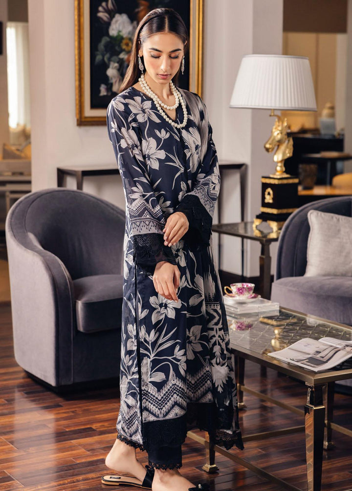 Signature Prints By Nureh Printed Lawn Suits Unstitched 3 Piece NU23SPR-V5 SP-65 - Summer Collection