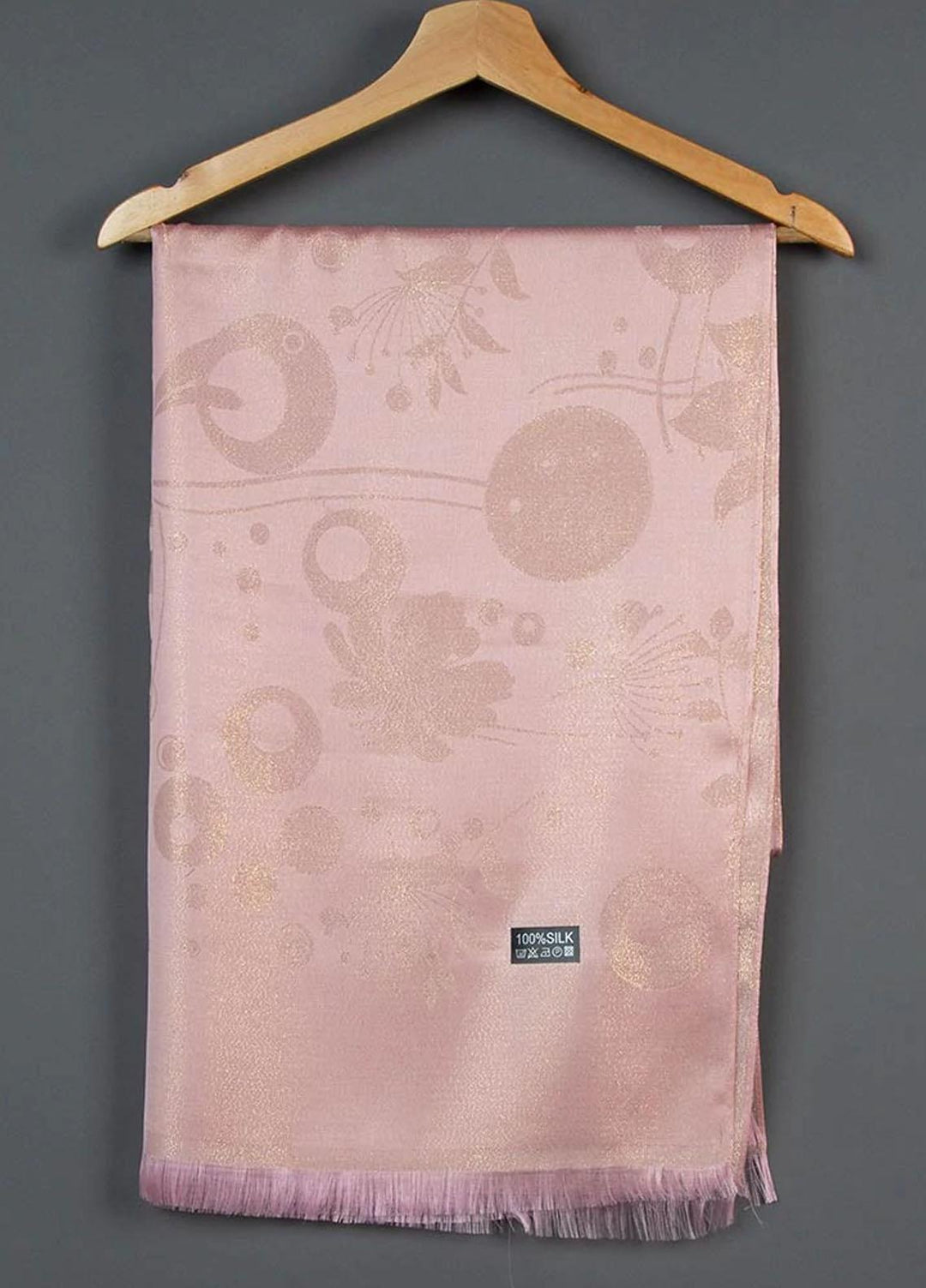Abaya pk Silk Hijab ABA22SH Light Pink Sheen Hijab - Pashmina Hijabs