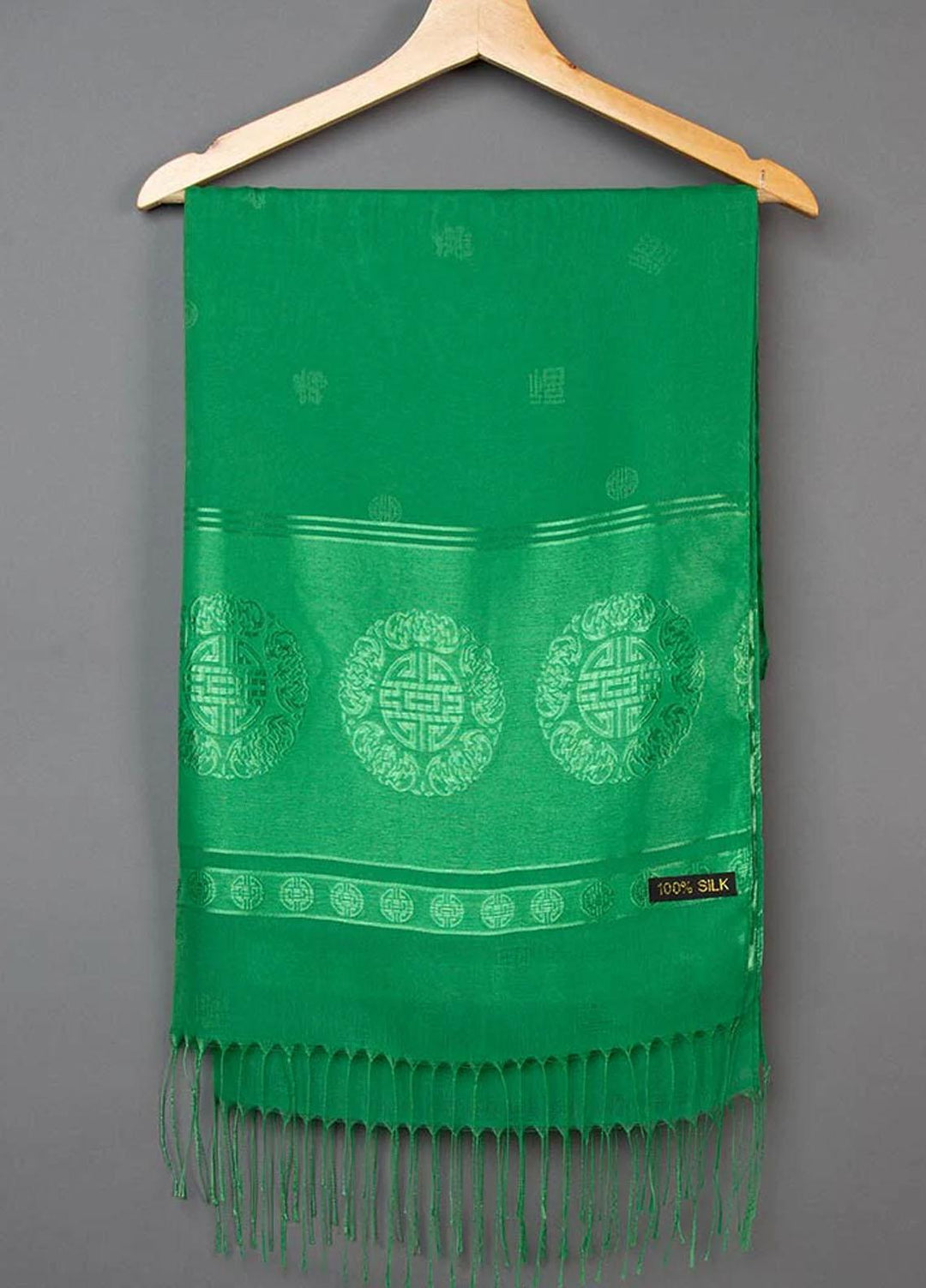 Abaya pk Silk Hijab ABA22SH Meridian Green Hijab - Pashmina Hijabs
