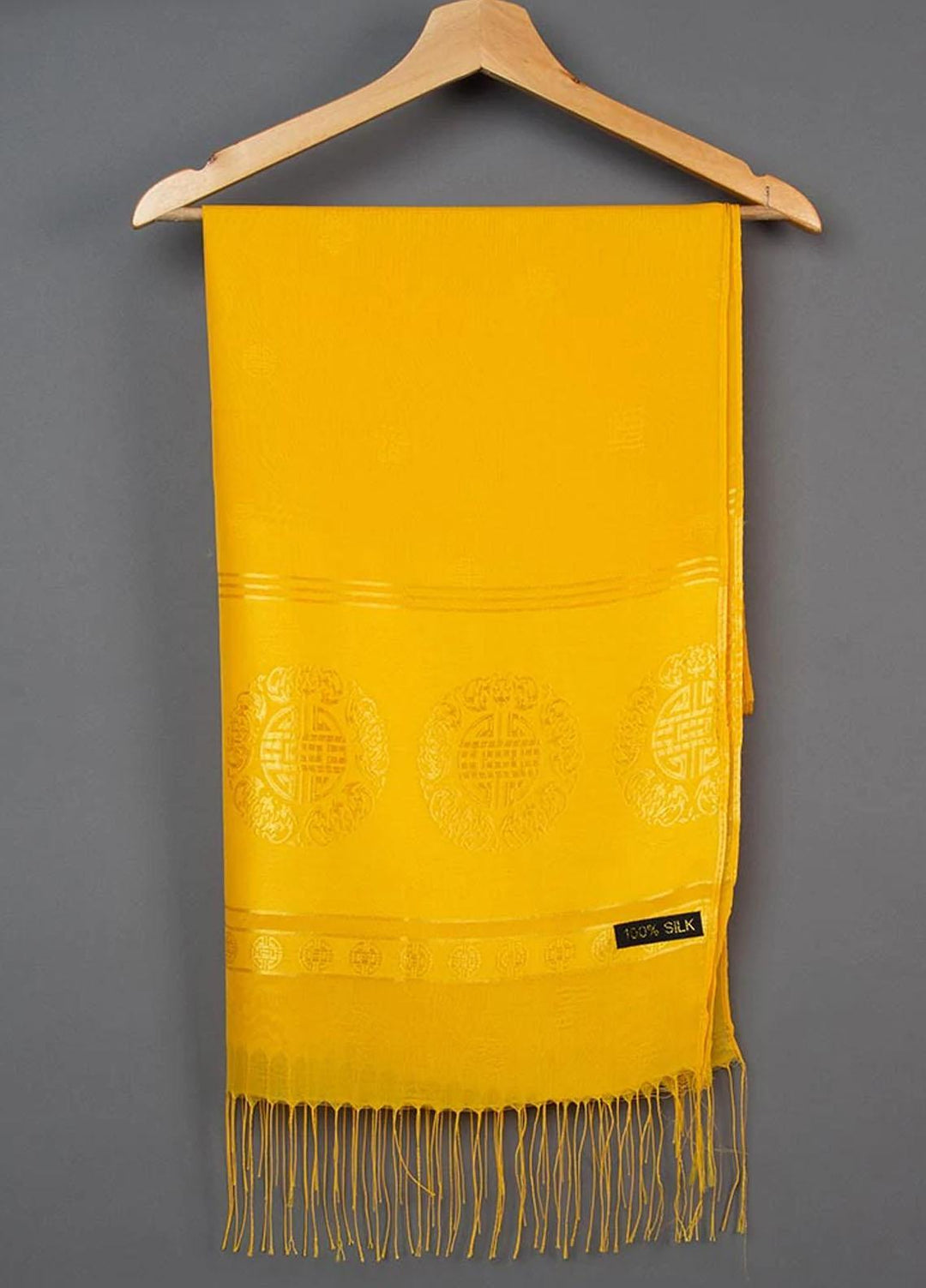 Abaya pk Silk Hijab ABA22SH Meridian Yellow Hijab - Pashmina Hijabs