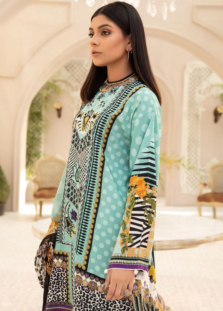 Silsila By Vitalia Embroidered Linen Suits Unstitched 3 Piece VT23S D-03 Eden - Festive Collection