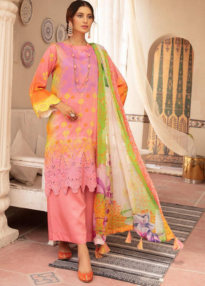 Silver Series By Riaz Arts Embroidered Viscose Suits Unstitched 3 Piece RA21SV 01 - Luxury Collection