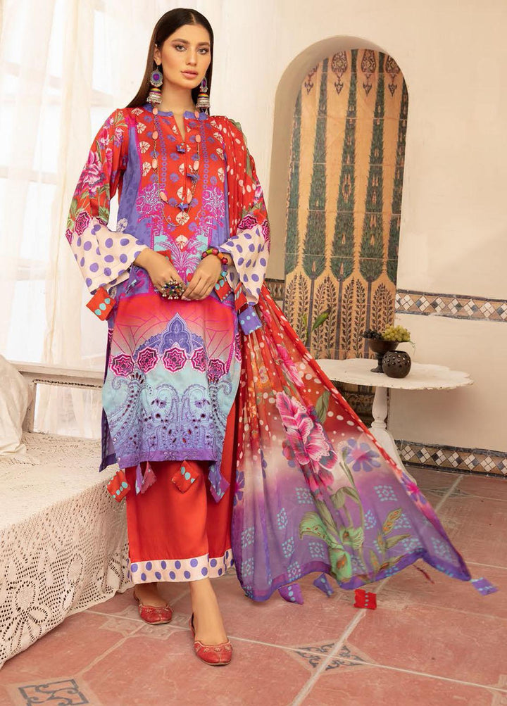 Silver Series By Riaz Arts Embroidered Viscose Suits Unstitched 3 Piece RA21SV 03 - Luxury Collection