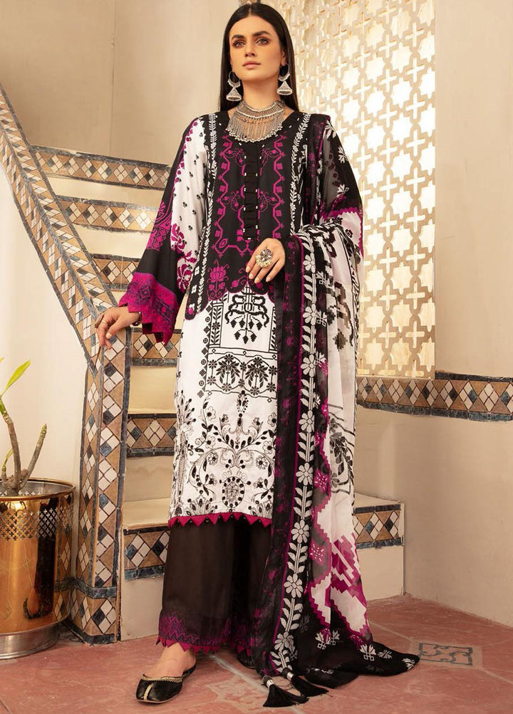 Silver Series By Riaz Arts Embroidered Viscose Suits Unstitched 3 Piece RA21SV 04 - Luxury Collection