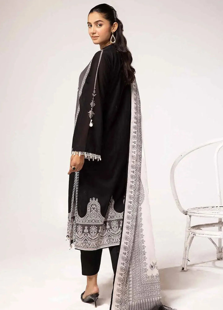 Slate By Gul Ahmed Printed Lawn Suit Unstitched 2 Piece GA24SBW BT-42005 - Summer Collection