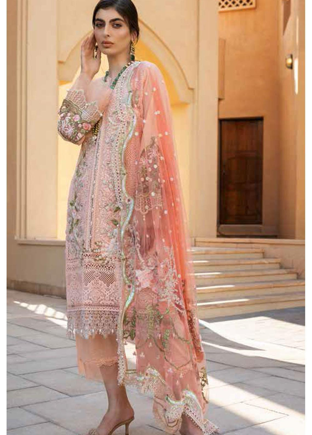 Sobia Nazir Embroidered Lawn Suits Unstitched 3 Piece SN22LL 5B - Luxury Summer Collection