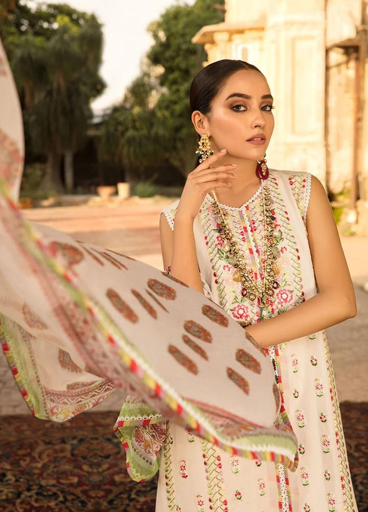 Vital By Sobia Nazir Embroidered Lawn Suits Unstitched 3 Piece SN21-V2 2B - Summer Collection