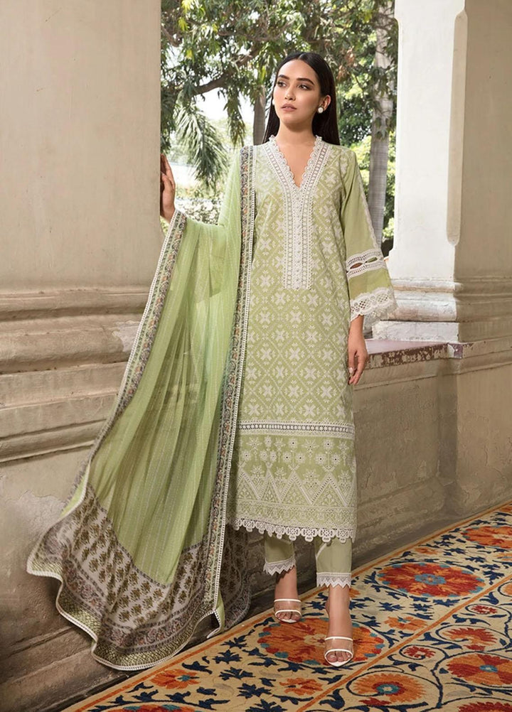 Vital By Sobia Nazir Embroidered Lawn Suits Unstitched 3 Piece SN21-V2 8A - Summer Collection