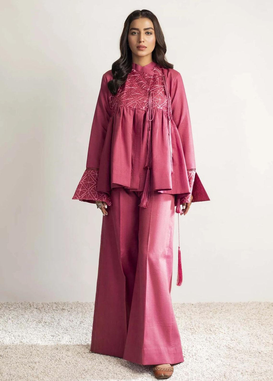 Nuriyaa Pret Casual Tropical 2 Piece NR21S Blush
