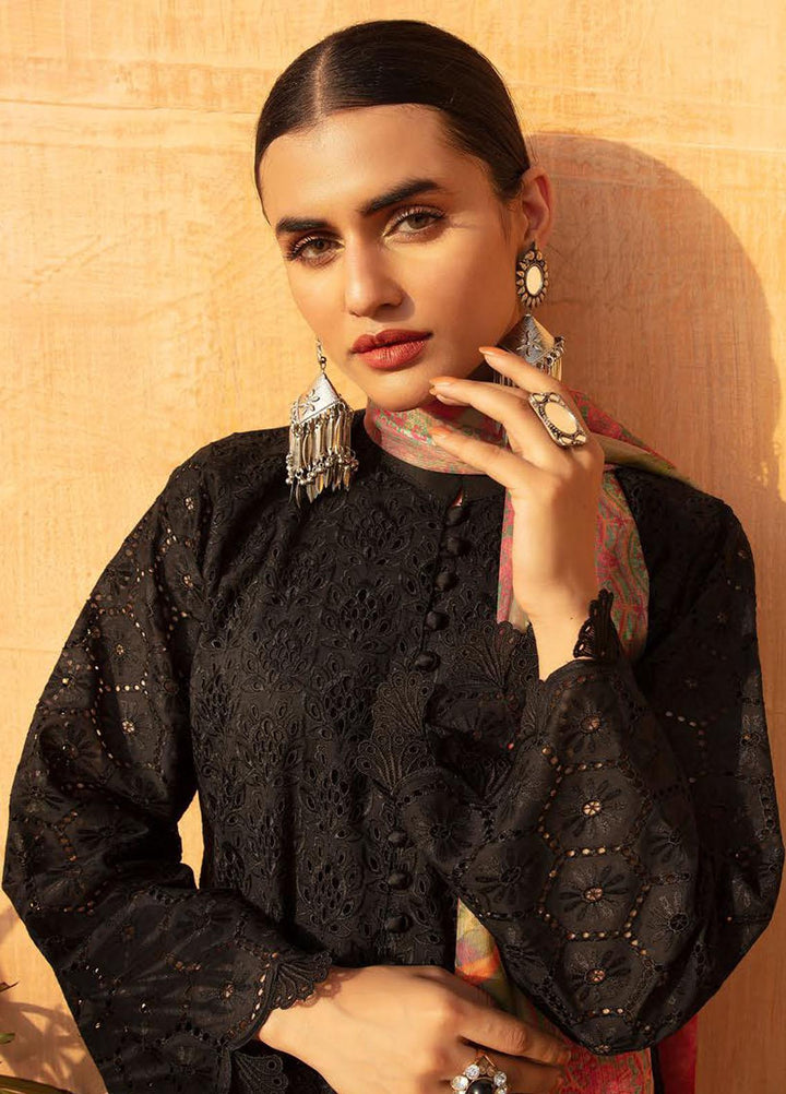 Sophia By Riaz Arts Chikankari Lawn Suits Unstitched 3 Piece RA22S 03 - Summer Collection