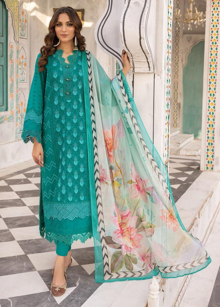 Sophia By Riaz Arts Embroidered Lawn Suits Unstitched 3 Piece RA23-S3 05 - Winter Collection