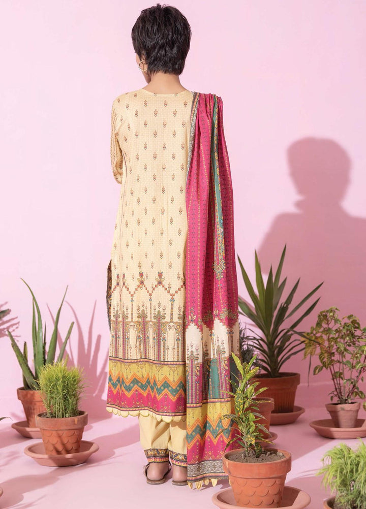 Spring Fling by Rang Rasiya Printed Lawn Suits Unstitched 3 Piece RR21SF 714 Golden Topaz - Summer Collection