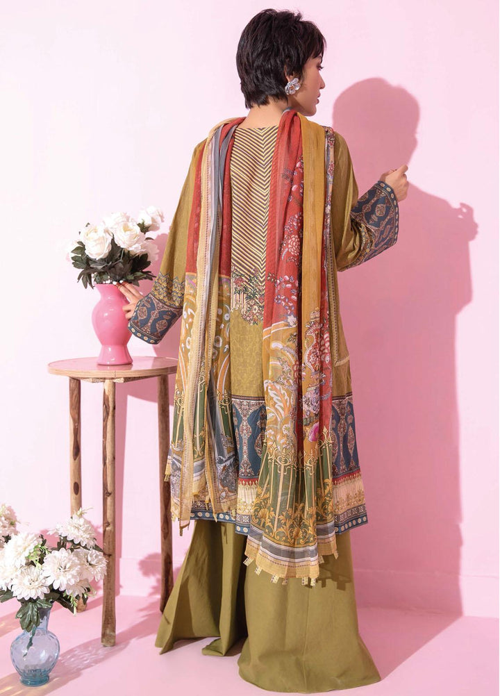 Spring Fling by Rang Rasiya Printed Lawn Suits Unstitched 3 Piece RR21SF 719 Olive Tree - Summer Collection