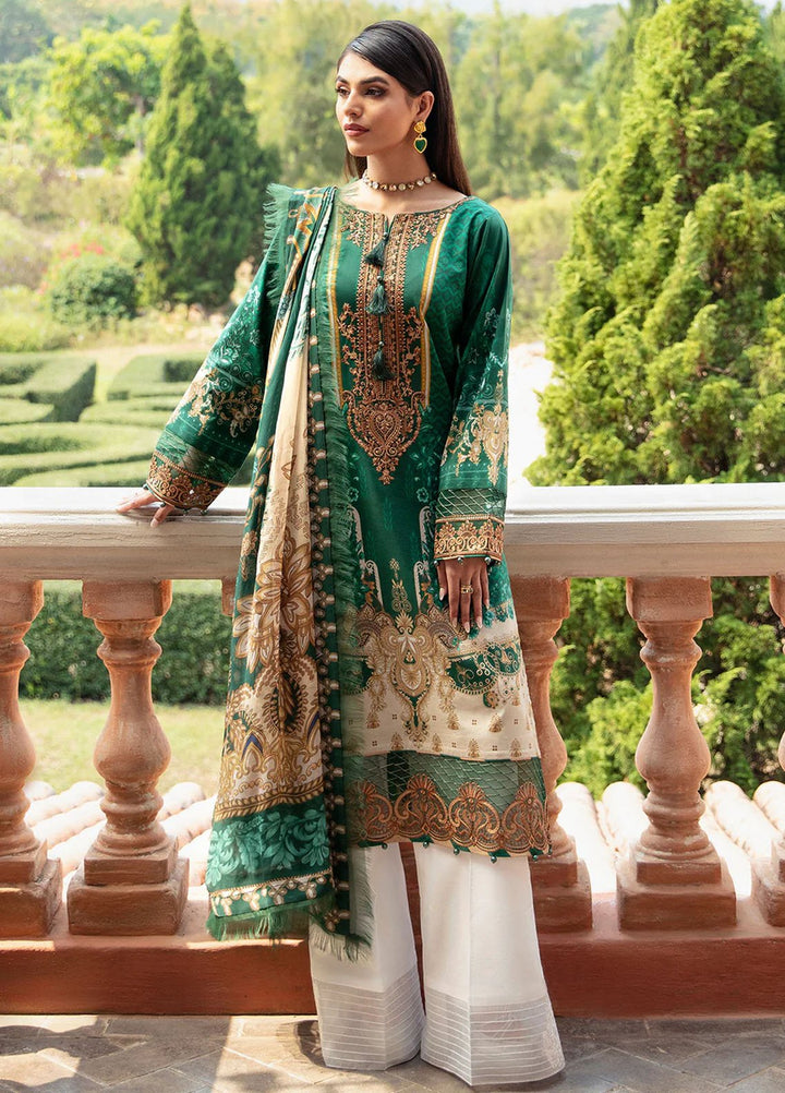 Springtime Ballet by Gulaal Embroidered Lawn Suits Unstitched 3 Piece GL24SB D-01 Ayse - Spring Summer Collection