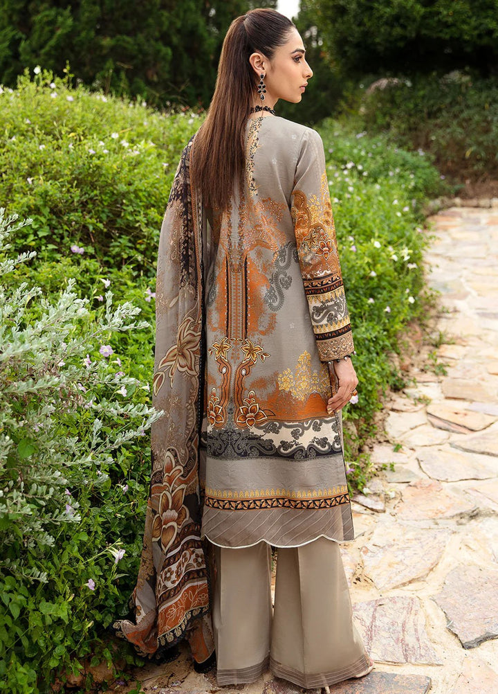 Springtime Ballet by Gulaal Embroidered Lawn Suits Unstitched 3 Piece GL24SB D-07 Amirat - Spring Summer Collection