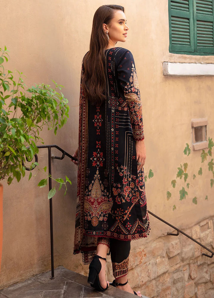 Springtime Ballet by Gulaal Embroidered Lawn Suits Unstitched 3 Piece GL24SB D-10 Leyla - Spring Summer Collection