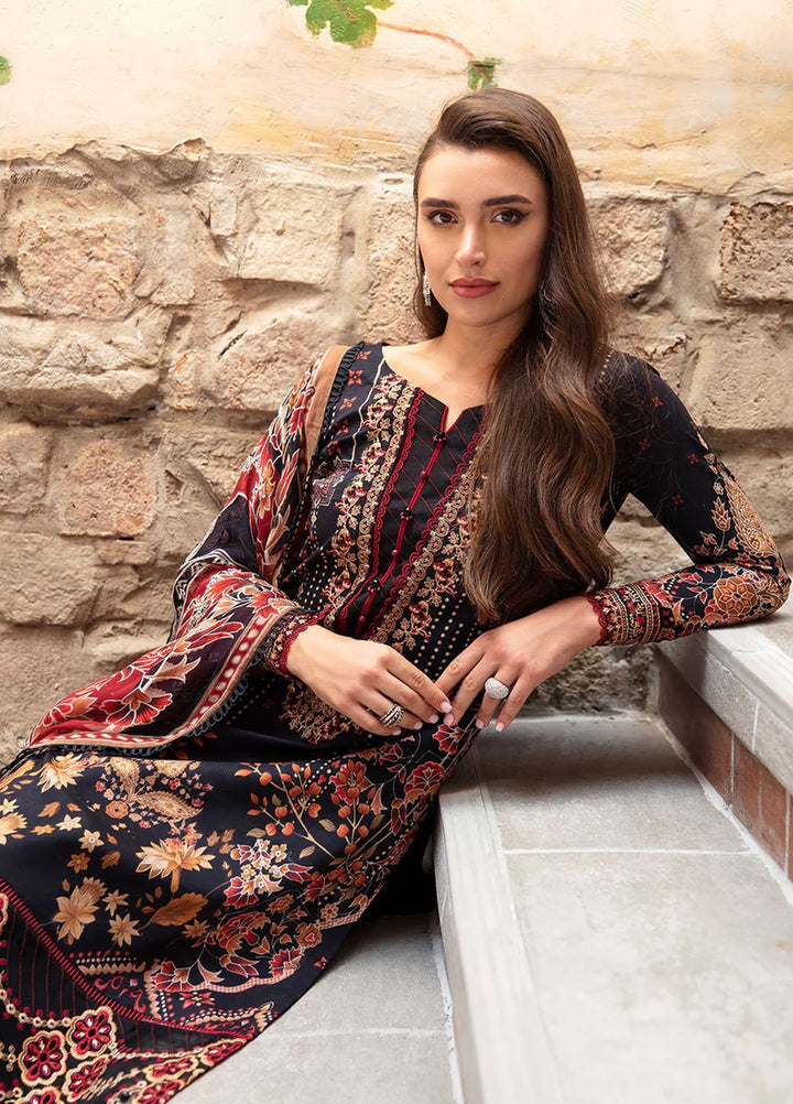 Springtime Ballet by Gulaal Embroidered Lawn Suits Unstitched 3 Piece GL24SB D-10 Leyla - Spring Summer Collection