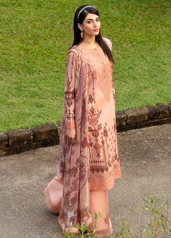 Springtime Ballet by Gulaal Embroidered Lawn Suits Unstitched 3 Piece GL24SB D-12 Hestia - Spring Summer Collection