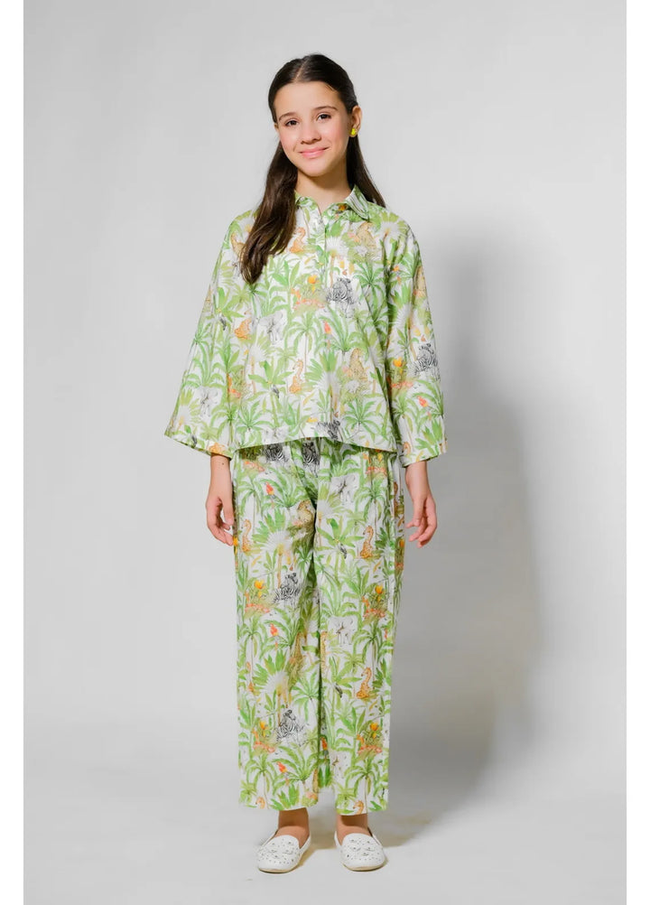 Sprinkles Pret Casual Cambric 2 Piece Suit Safari Wonderland