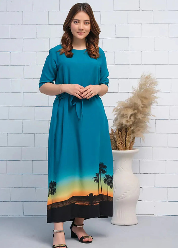 Sprinkles Pret Casual Cambric Long Shirt Beach Tree