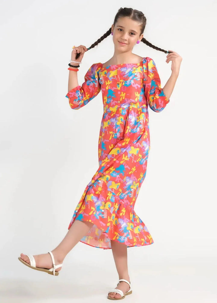 Sprinkles Pret Casual Cambric Long Shirt Giraffiti