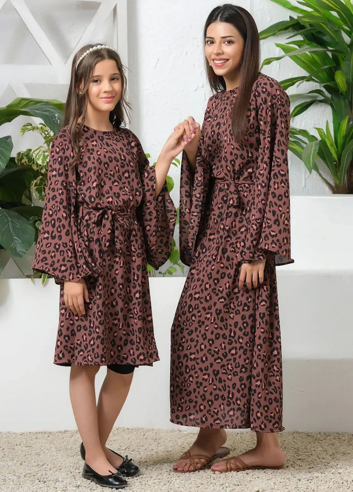 Sprinkles Pret Casual Cambric Long Shirt Leopard