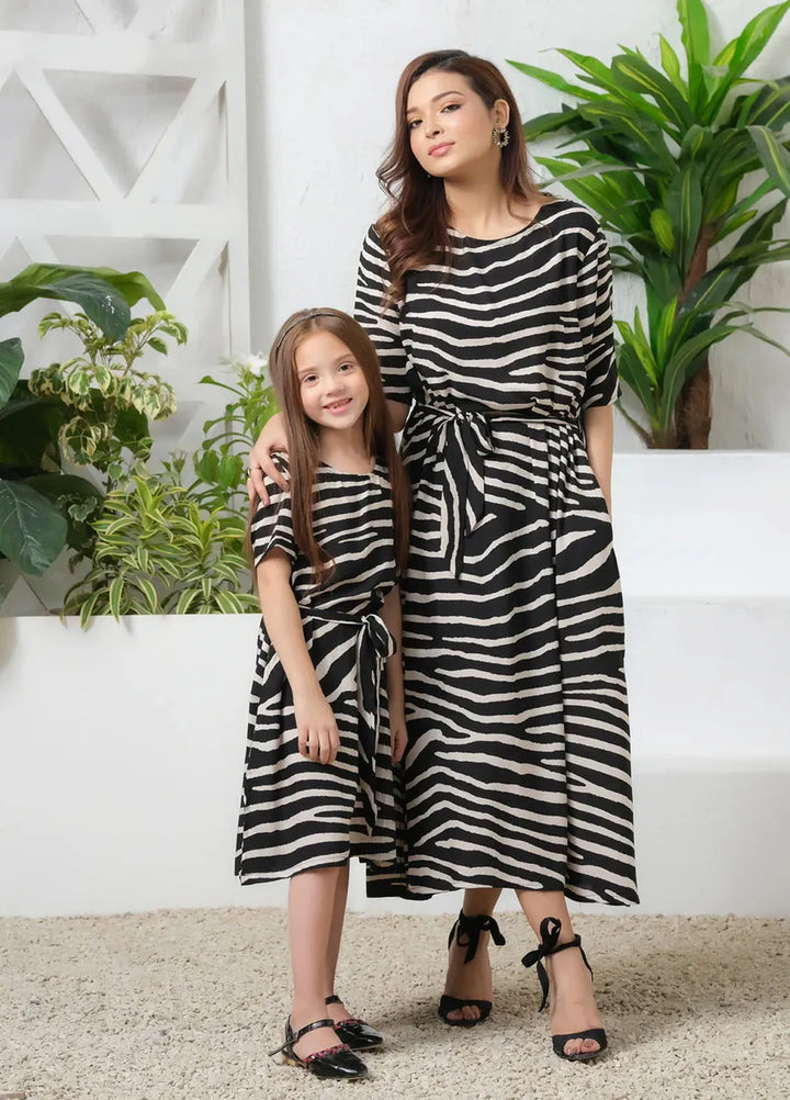 Sprinkles Pret Casual Cambric Long Shirt Safari Statement Allover