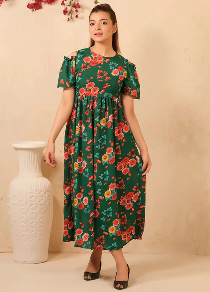 Sprinkles Pret Casual Cambric Long Shirt The Duo-Forest Fairy Allover Floral