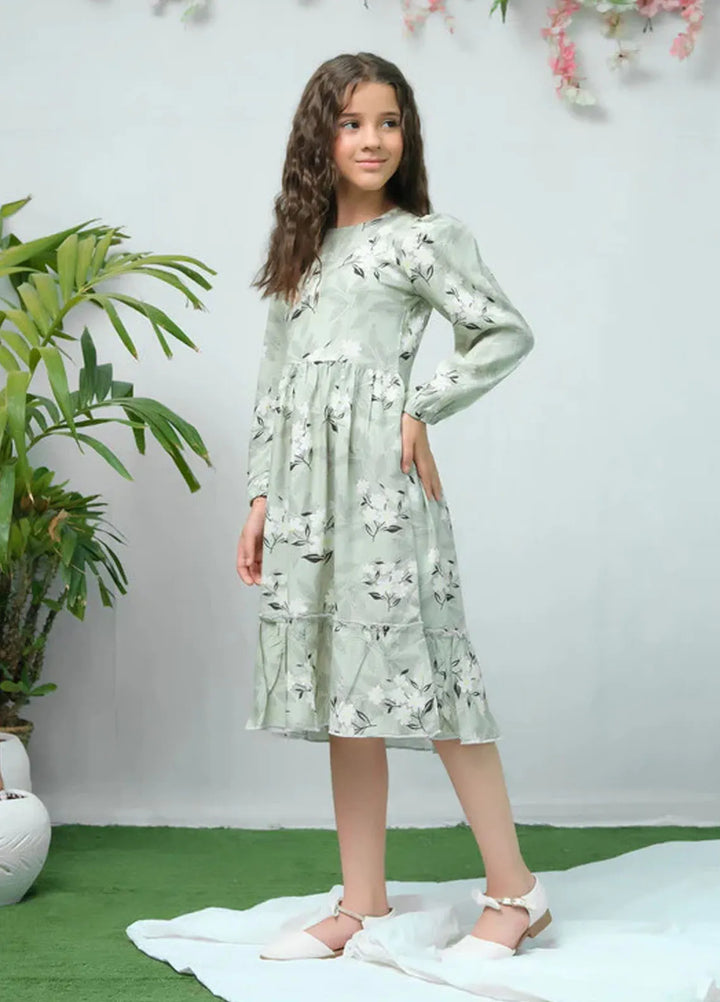 Sprinkles Pret Casual Cambric Long Shirt The Duo Green White Flover