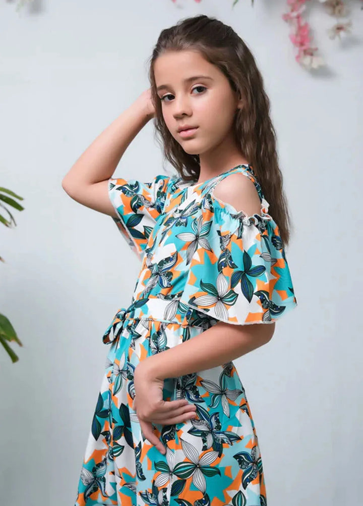 Sprinkles Pret Casual Cambric Long Shirt The Duo Multi Allover Flover