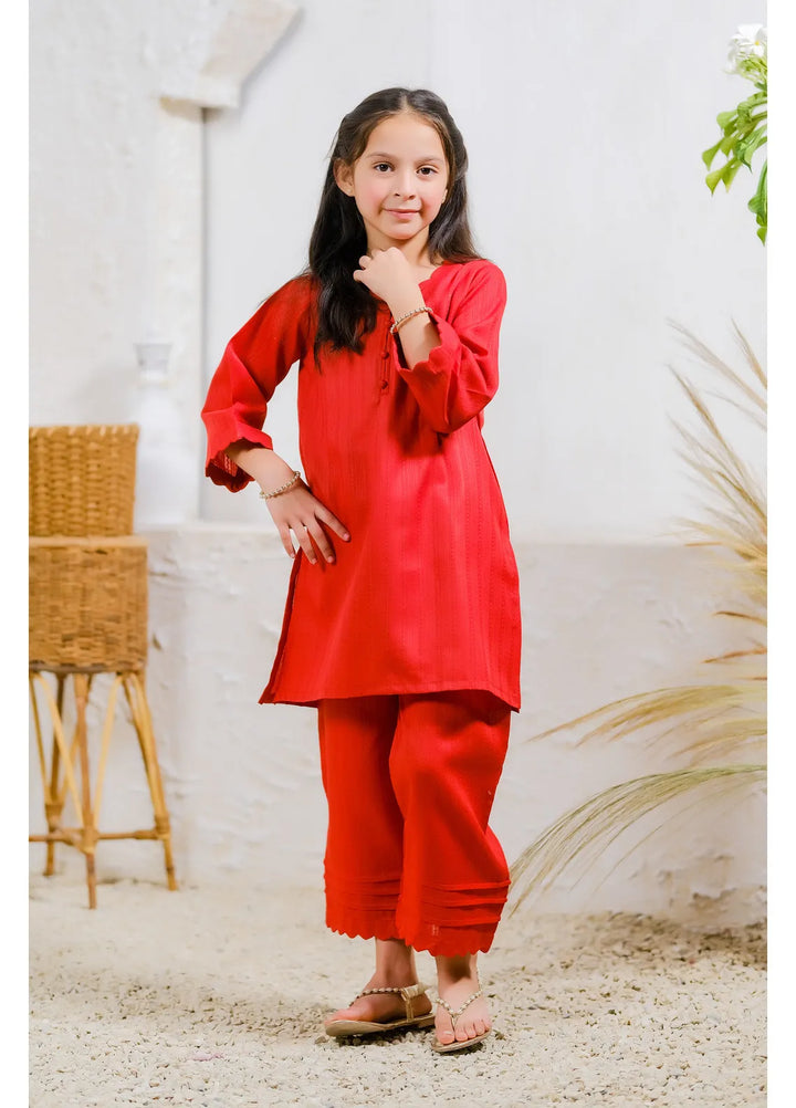 Sprinkles Pret Casual Cotton 2 Piece Suit Scarlet Serenity