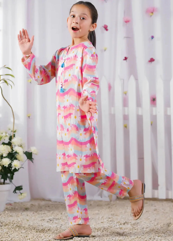 Sprinkles Pret Casual Lawn 2 Piece Suit Floral Splash