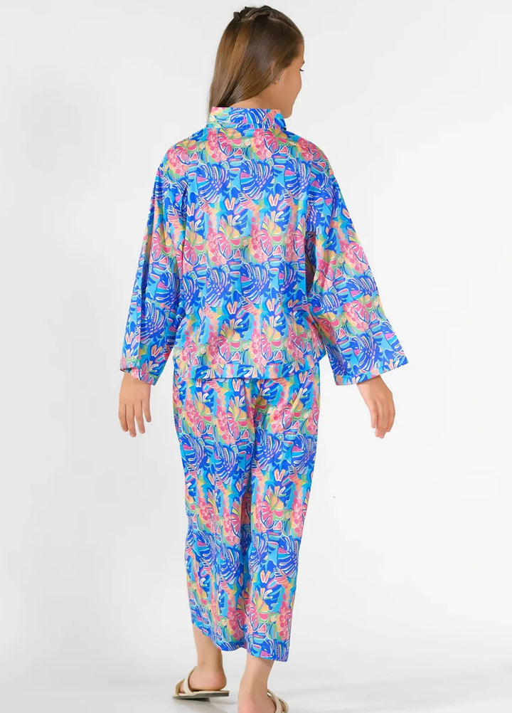 Sprinkles Pret Casual Lawn 2 Piece Suit Marine Vines