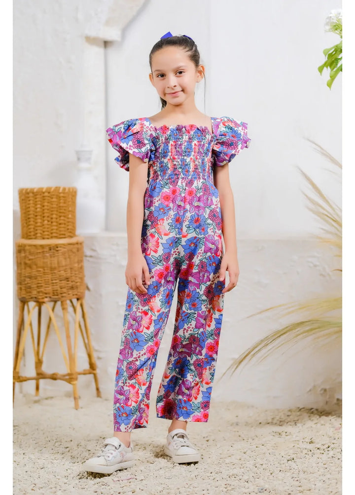 Sprinkles Pret Casual Mix Cotton Jumpsuit Floral Fantasy