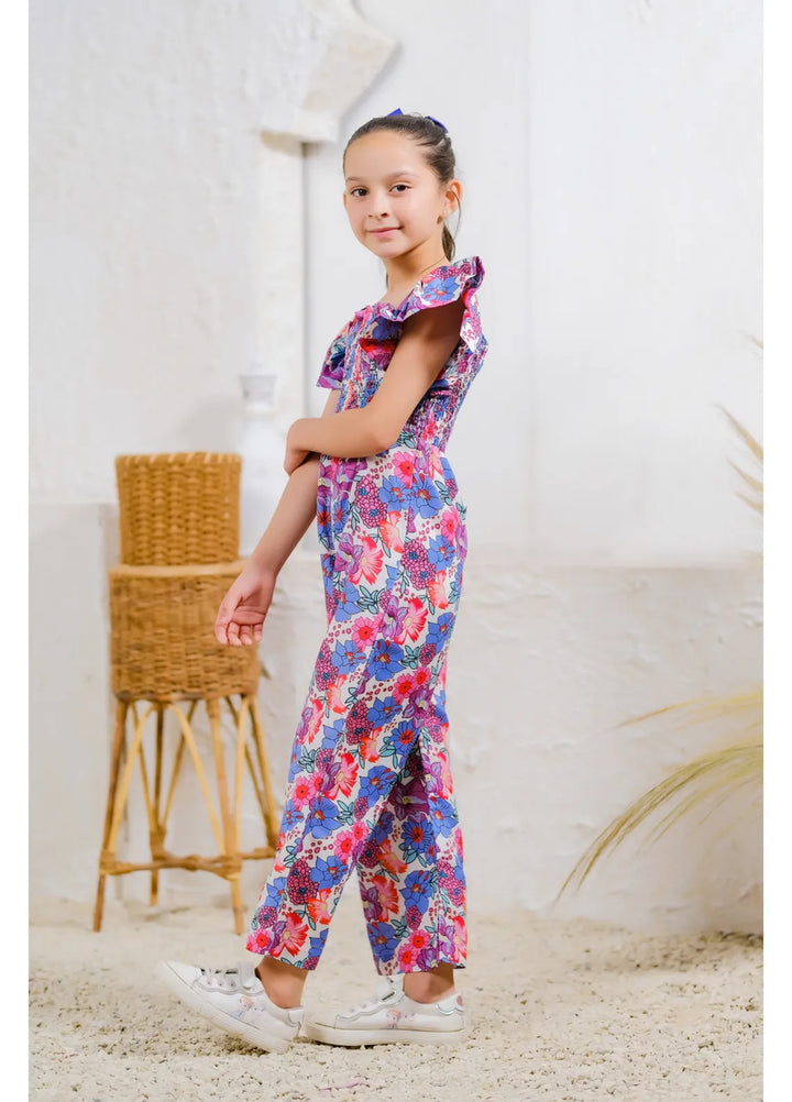 Sprinkles Pret Casual Mix Cotton Jumpsuit Floral Fantasy