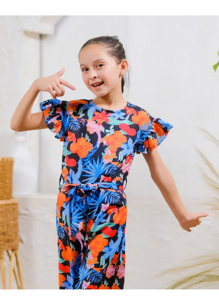 Sprinkles Pret Casual Mix Cotton Jumpsuit Midnight Tropics