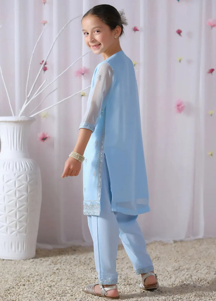 Sprinkles Pret Embroidered Chiffon 2 Piece Suit Urooj