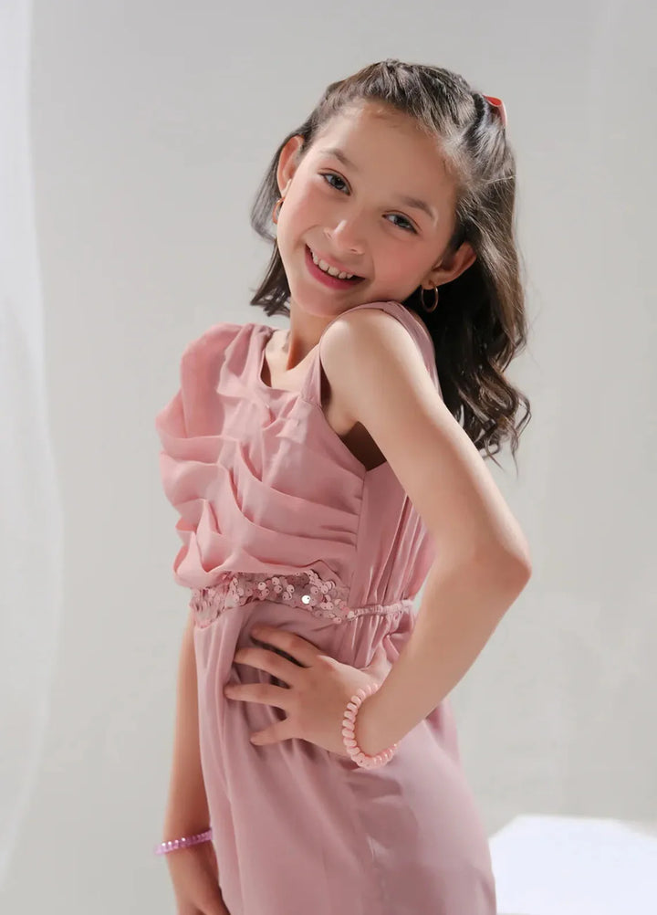 Sprinkles Pret Jump Suit Chiffon Pearl Glow