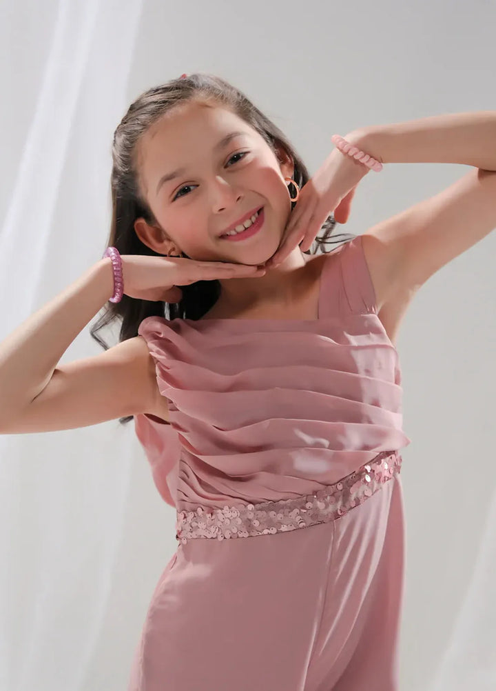 Sprinkles Pret Jump Suit Chiffon Pearl Glow