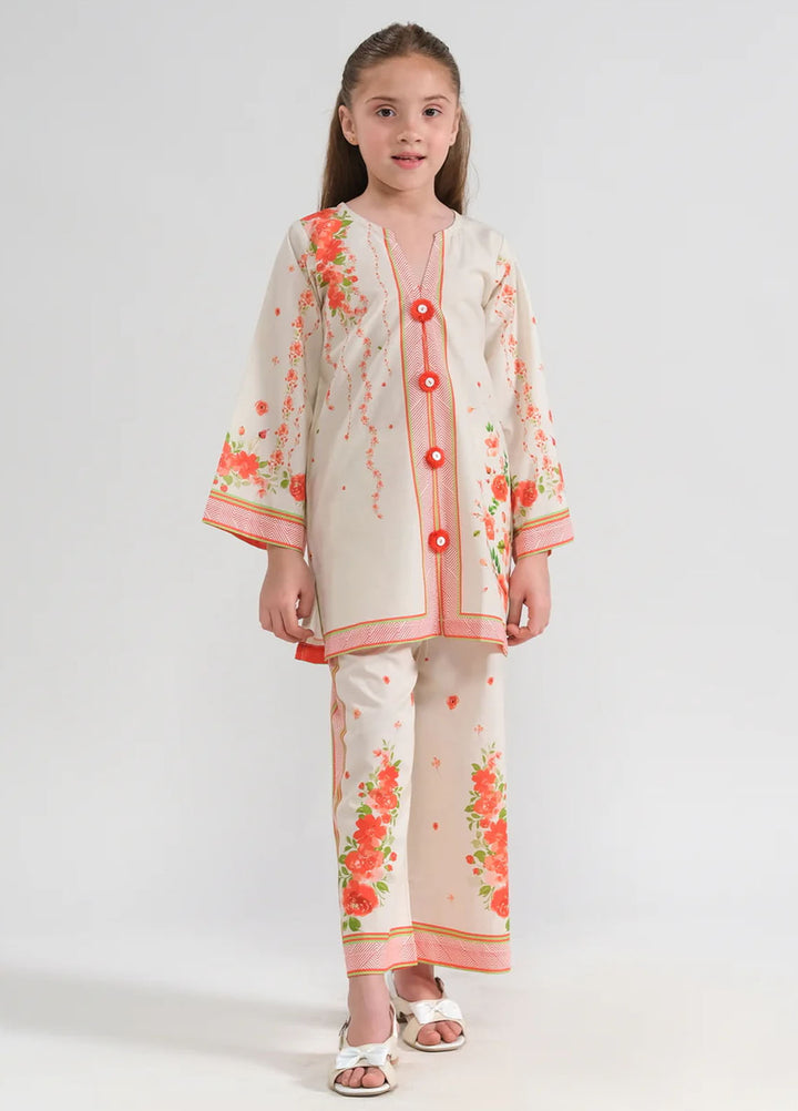 Sprinkles Pret Printed Poly Lawn 2 Piece Suit Floral Elegance