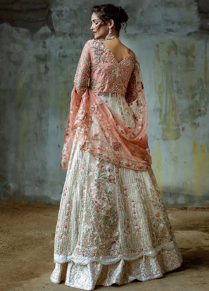 Stardust by Mushq Embroidered Net Suit Unstitched 4 Piece MQ24SW MWD-01 Galaxy Gown - Formal Collection