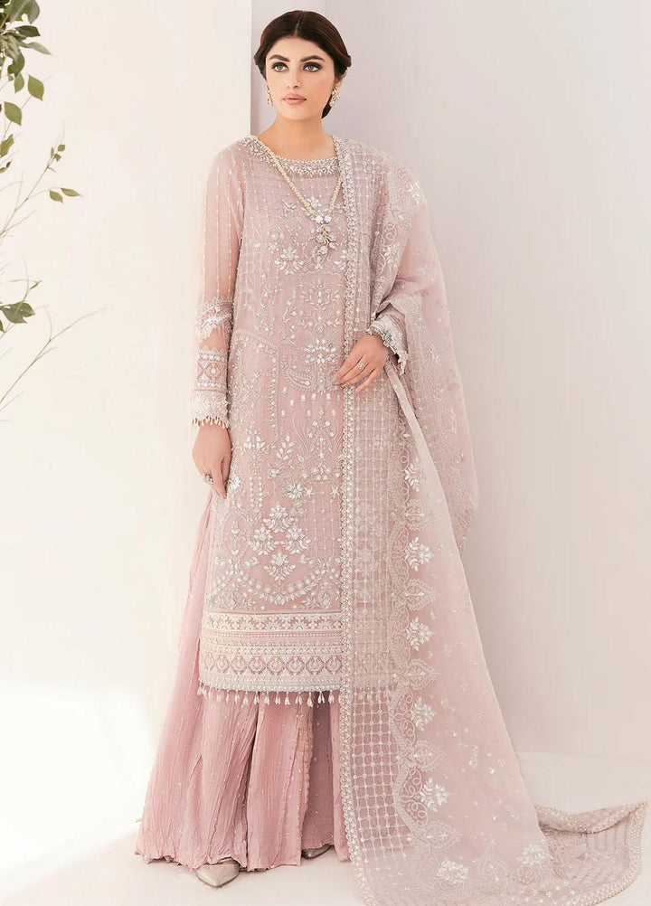 Baroque Pret Embroidered Chiffon 3 Piece Dress BQU-CH11-D05-P